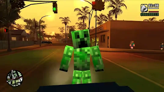 GTA Mod Skins for Minecraft PE