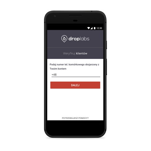 Android application Drop - Terminal screenshort