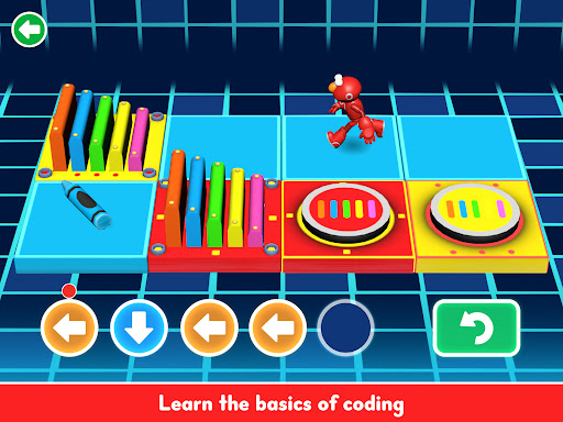 Screenshot of Sesame Street Mecha Builders