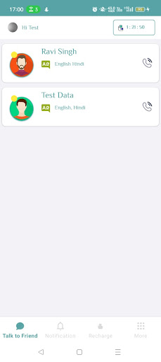Friends Chat Club Screen 3