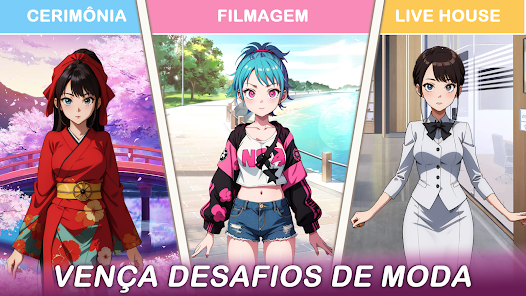 Jogos de Vestir Animes Meninas – Apps no Google Play