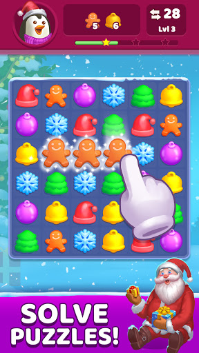 Super Christmas Game 🎄 Christmas Match 3 Game 🎅 0.1.20 screenshots 1