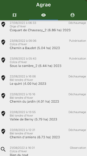 AGRAE Screen 2