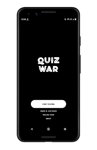 Android application Quiz War screenshort