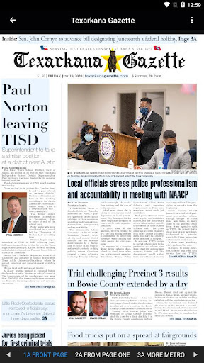 Texarkana Gazette Screen 3