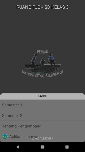 Android application Ruang PJOK SD Kelas 3 [GURU] screenshort