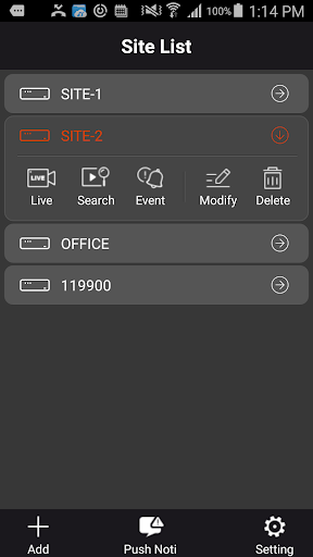 MV3000 Screen 2