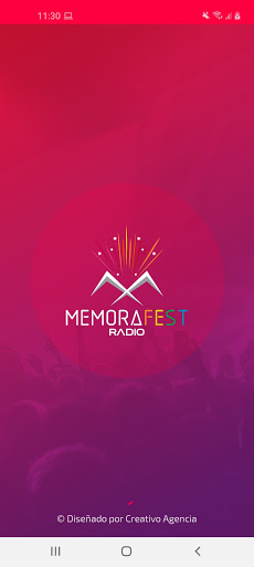 Android application Memorafest Radio screenshort