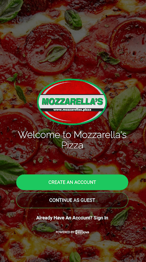 Android application Mozzarella's screenshort