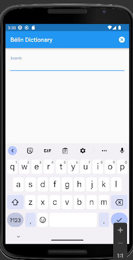 Blin Dictionary Screen 3