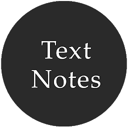 Ikoonprent My Text Notes