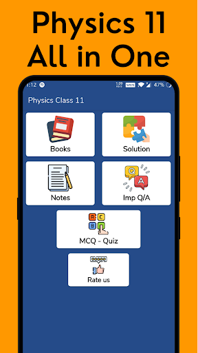 Android application Class 11 Physics Solutions ++ screenshort
