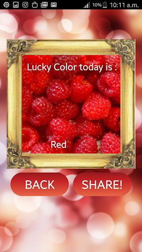 Lucky Number and Color