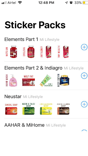 Mi Lifestyle Stickers Screen 2