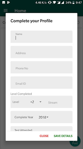 Consultancy Finder - Study Abr Screen 2