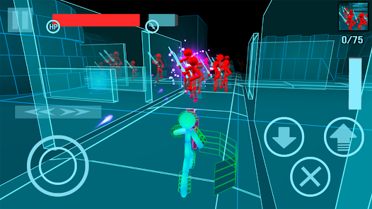 Stickman Neon Gun Warriors androidhappy screenshots 1