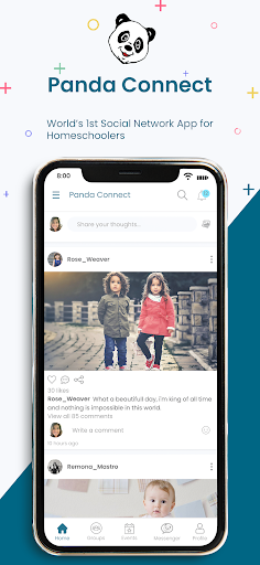 Android application Panda Connect screenshort