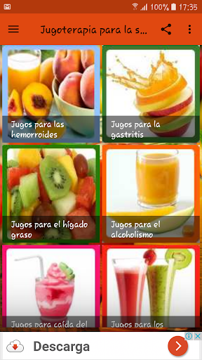 Jugoterapia para la salud Screen 2