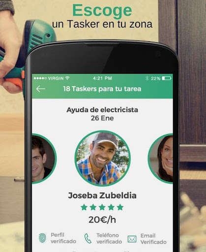 Taskia, reparaciones urgentes Screenshot 3 - AppWisp.com