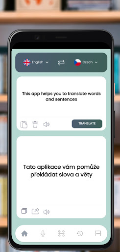 Czech English translator Screen 3