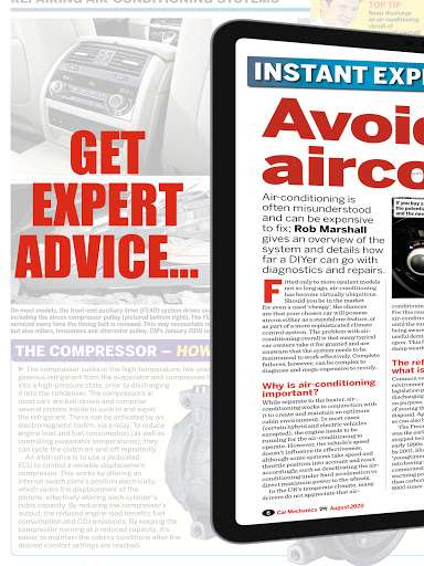 Screenshot of Car Mechanics Magazine