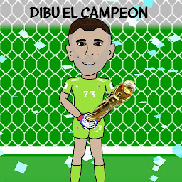 Icon image Dibu the best goalkeeper