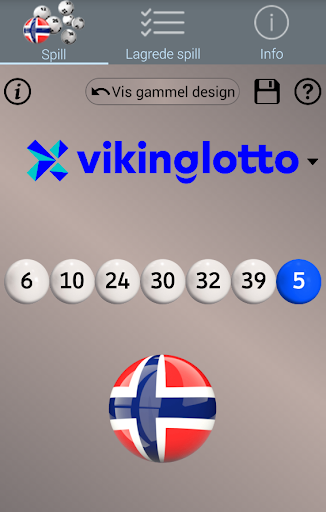 Norsk Lotto: Algoritme Screen 2