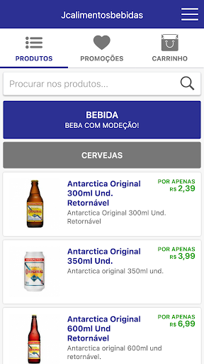 JC Alimentos e Bebidas Screen 2