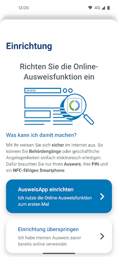 AusweisApp Bund screenshot 1