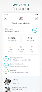 Fitness: Workout Trainingsplan Capture d'écran