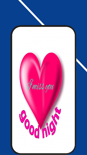 Android application good night images with love screenshort
