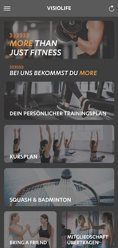 Android application Visiolife screenshort