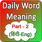Daily word meaning Part 2 Apk