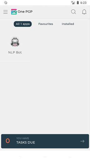 Android application One PGP screenshort
