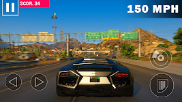 screenshot of Speed X: Traffic Racer Driving