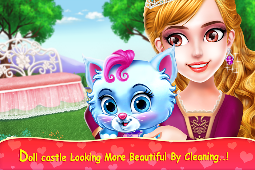 Doll House Room Cleaning Games