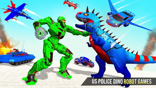 Dino Robot Car Transform Games – Applications sur Google Play