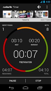 Runtastic Workout Timer App For PC installation