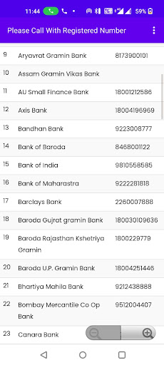 All Bank Statement Screen 2