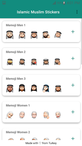 Hijab Islamic Muslim Stickers for WhatsApp WA