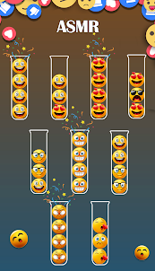 Emoji sort puzzle - Color Game