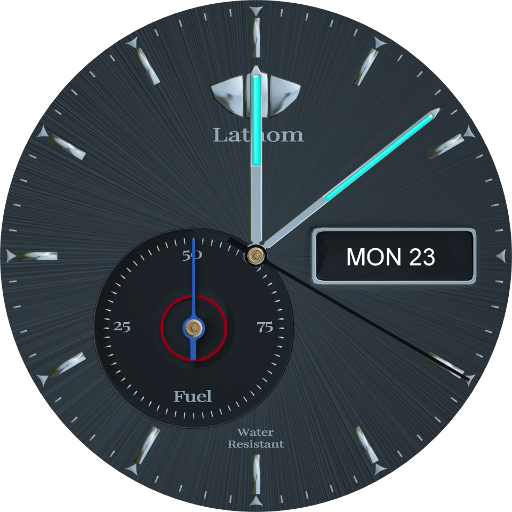 Lathom Nova Grey Android Wear logo