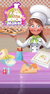Bake Pizza in Cooking Kitchen Food Maker