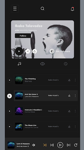 Android application Faili La Kudownload Nyimbo screenshort
