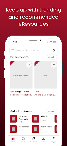 CNLU eLibrary Screen 2