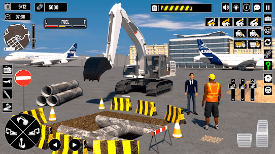 تحميل لعبة Airport Construction Builder مهكرة وكاملة للاندرويد 1