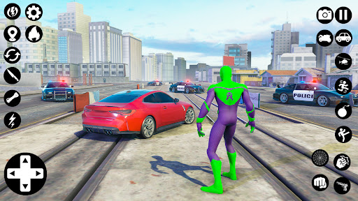 Rope Hero Spider: Spider Games Screen 2