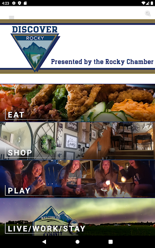 Screenshot of Discover Rocky
