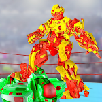 Cover Image of Télécharger Robot Ring Fighting & Boxing  APK