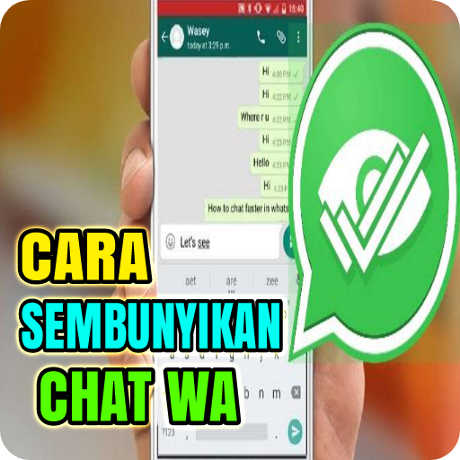 Android application Cara Sembunyikan Chat WA screenshort